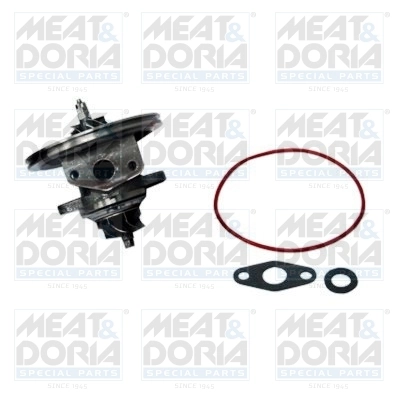 Core assembly, turbocharger